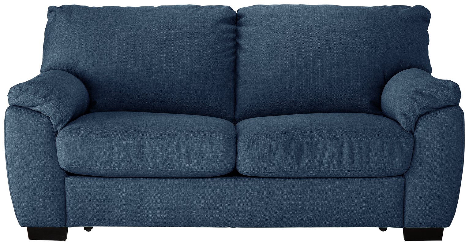 Argos Home Milano Fabric Sofa Bed - Navy