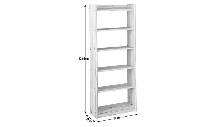 Argos pine outlet bookcase