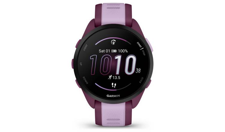 Buy Garmin Forerunner 165 Music Smart Watch Fuchsia Fitness