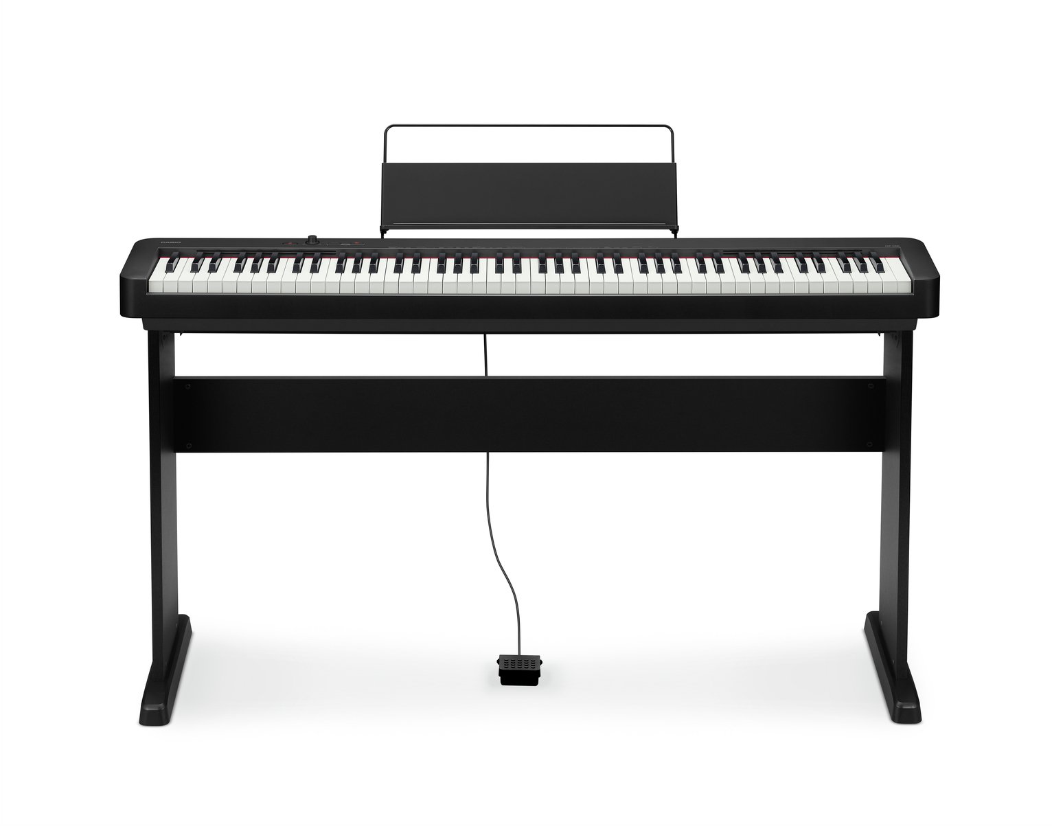 Casio CDP-S100BKC5ST Digital Piano with Stand - Black