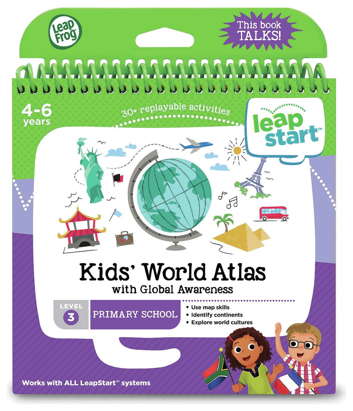 Leapfrog Leapstart Atlas Kid's World Activity Book