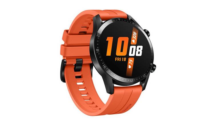 Buy Huawei GT 2 46mm Smart Watch - Orange | Fitness and activity trackers | Argos