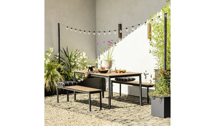 Argos garden bench hot sale