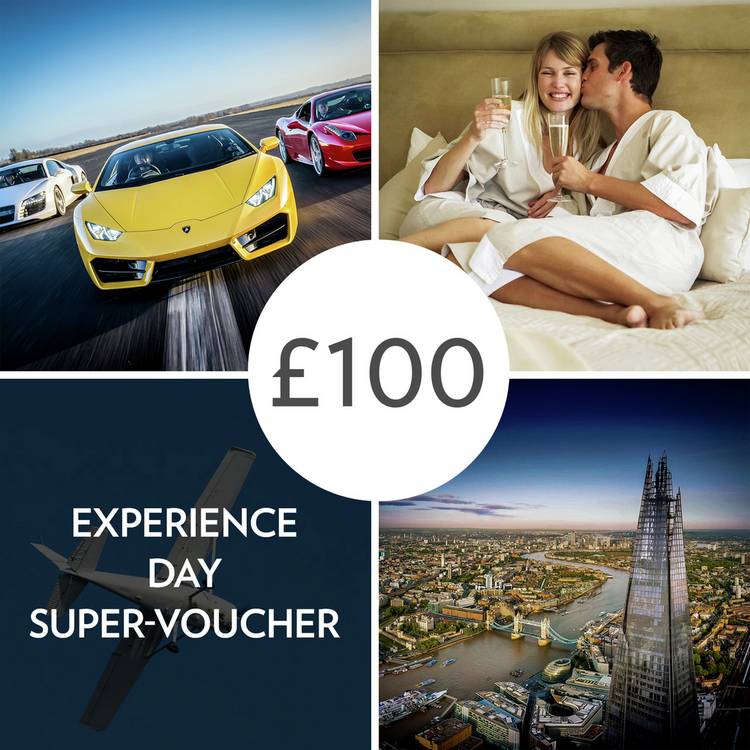 Activity Superstore £100 Super Gift Voucher 0
