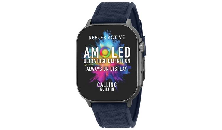 Reflex Active Series 29 Amoled Navy Calling Smart Watch