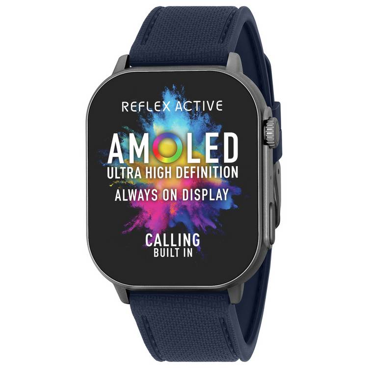 Reflex Active Series 29 Amoled Navy Calling Smart Watch 0