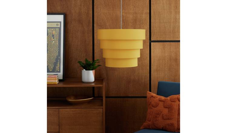 Argos mustard hot sale lamp