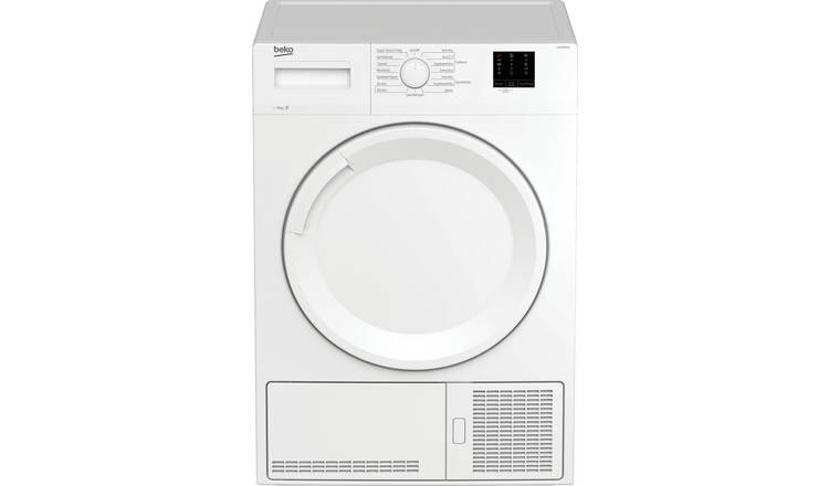 Beko DTKCE80021W 8KG Condenser Tumble Dryer - White