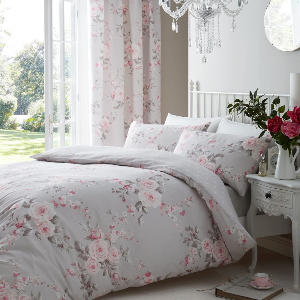 Catherine Lansfield Canterbury Floral Bedding Set - Kingsize