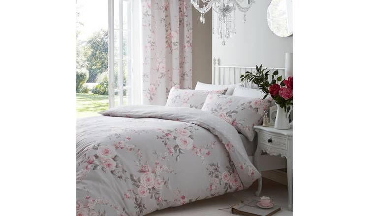 Catherine Lansfield Canterbury Floral Bedding Set - Kingsize