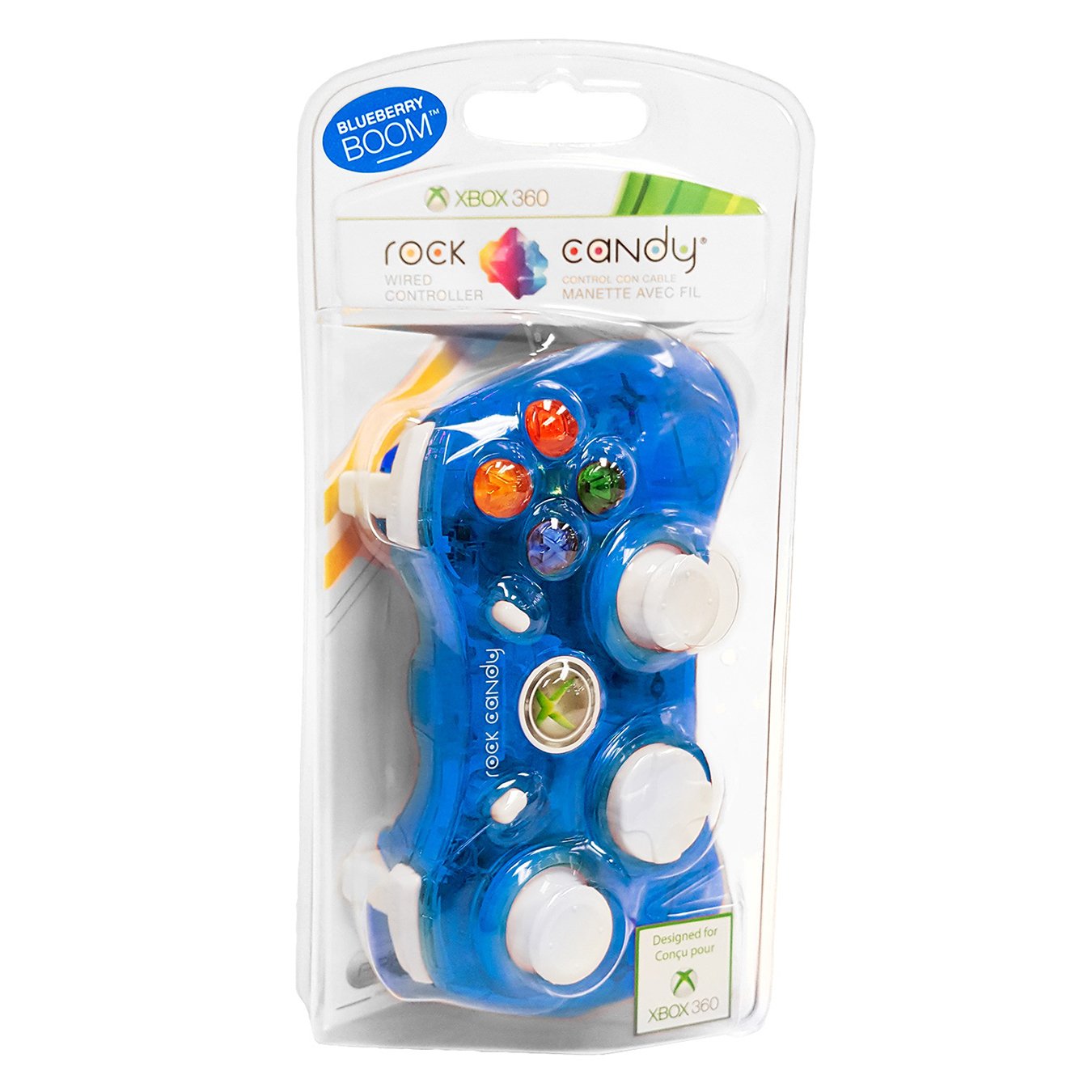 Rock Candy Xbox 360 Controller - Blue