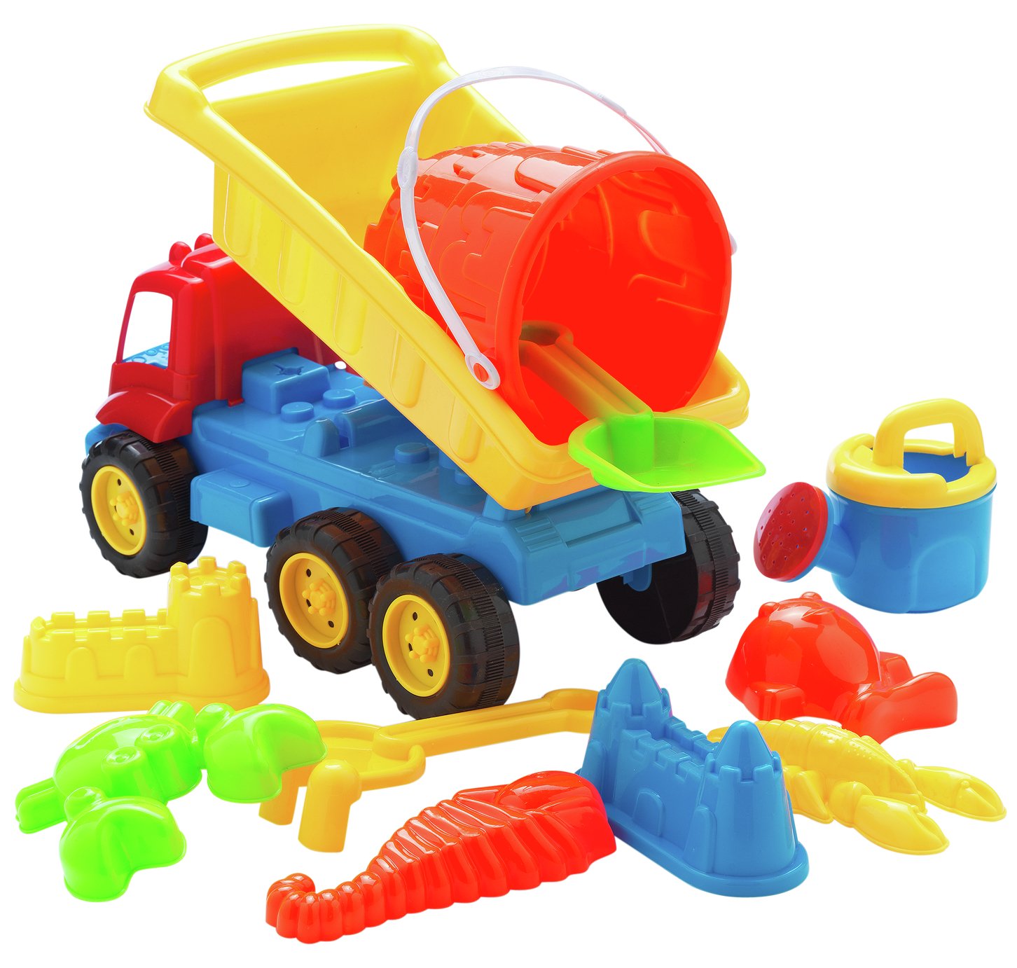 Chad Valley Sand Toy Truck and Tools Set review