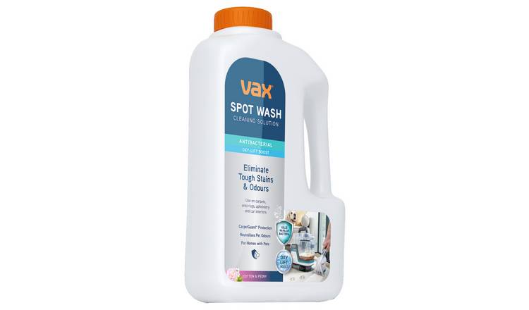 Vax Spot Washer Antibacterial 1.5L Carpet Cleaning Solution