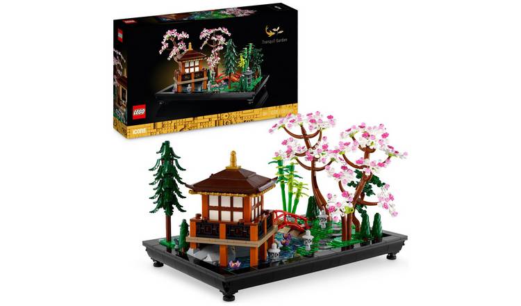 LEGO Icons Tranquil Garden Botanical Set with Flowers 10315