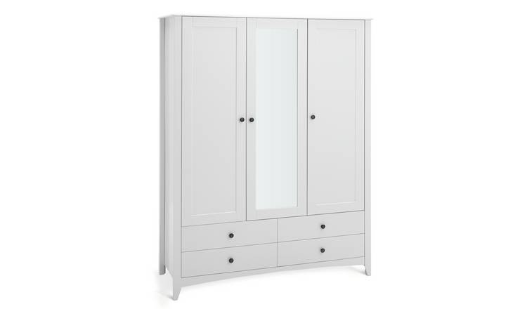 Argos white deals wardrobe