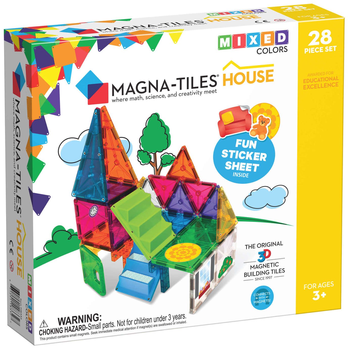 Magna-Tiles House 28 Pieces Set