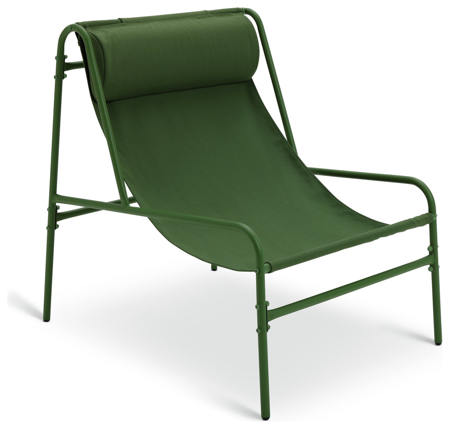 Habitat Teka Metal Garden Chair - Green