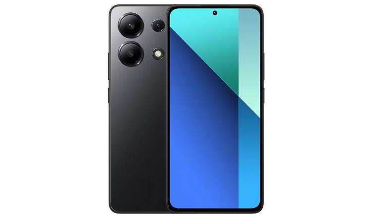 SIM Free Xiaomi Redmi Note 13 128GB Mobile Phone - Black