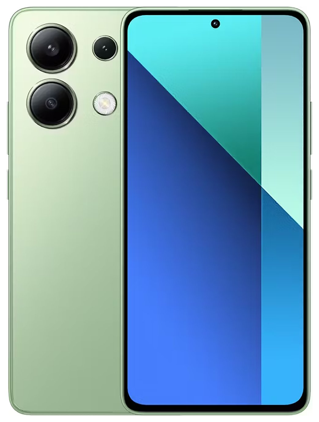 SIM Free Xiaomi Redmi Note 13 128GB Mobile Phone Mint Green