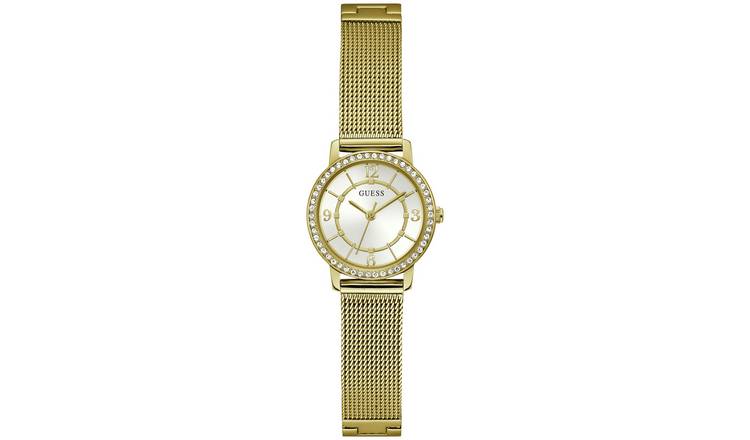 Guess Melody Ladies Gold Plated Case Watch