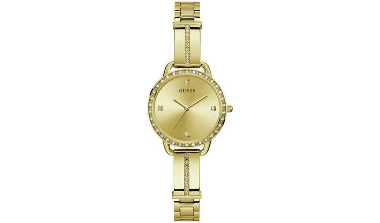 Buy Guess Bellini Ladies Gold Palted Stainless Steel Watch Womens watches Argos