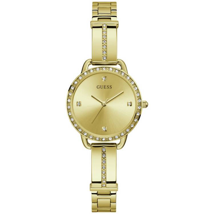 Guess Bellini Ladies Gold Plated Stainless Steel Watch 0