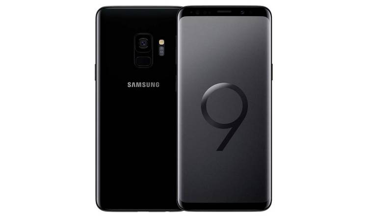 SIM Free Refurbished Samsung S9 64GB Mobile Phone - Black 