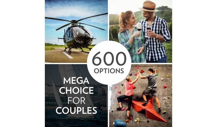 Activity Superstore Mega Choice For Couples Gift Experience