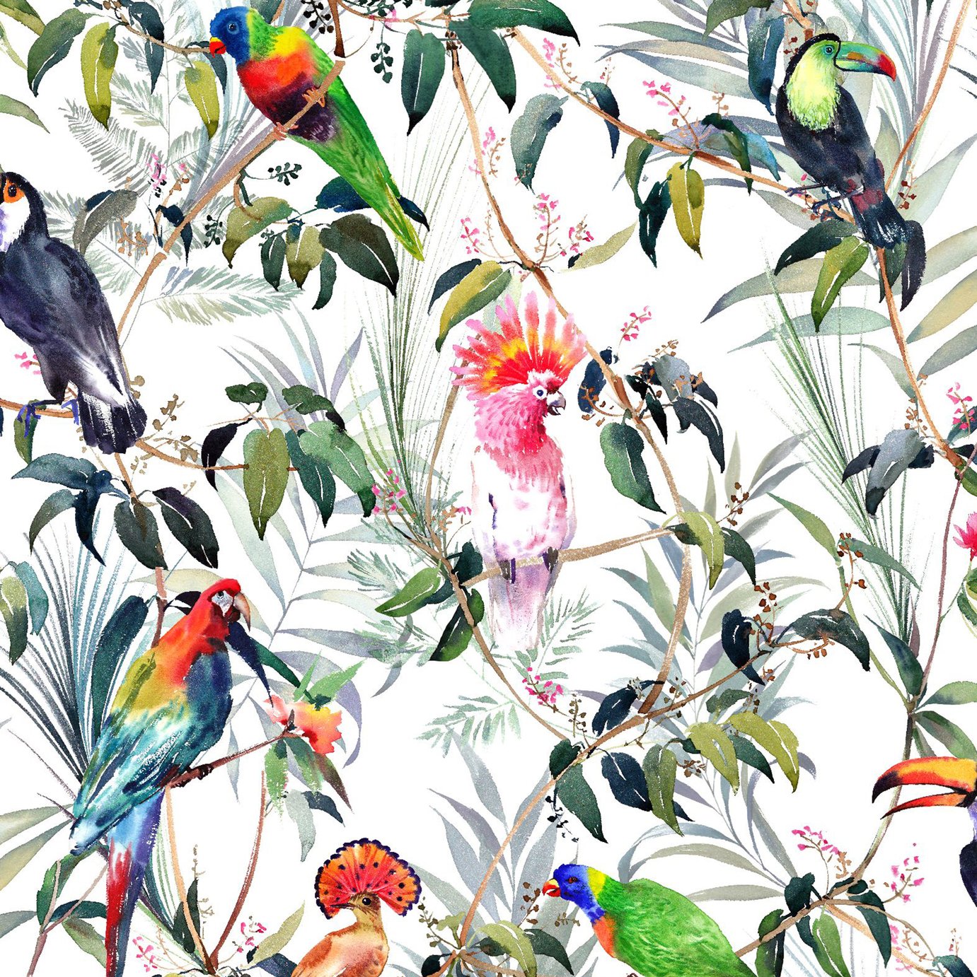 Fresco Amazon Tropical Wallpaper