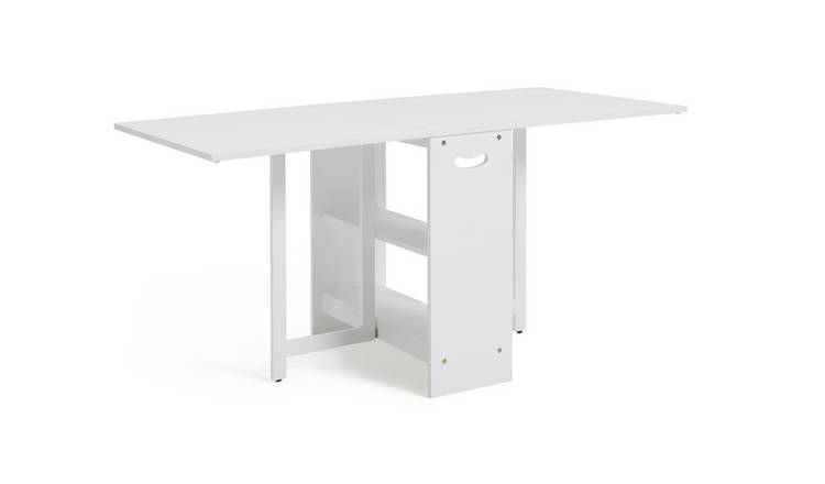 Argos Home Toby Folding 4 Seater Dining Table - White