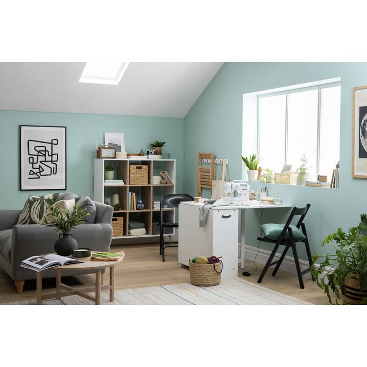 Argos Home Toby Folding 4 - 6 Seater Dining Table - White 0