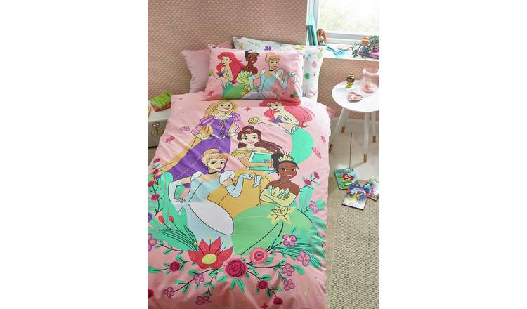 Buy Disney Princess Floral Kids Bedding Set Single Kids bedding Argos