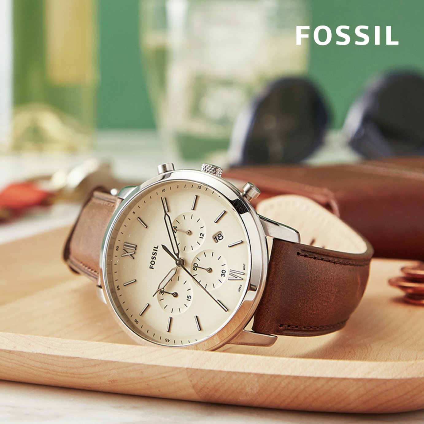 Fossil Men's Neutra Brown Leather Strap Watch Review