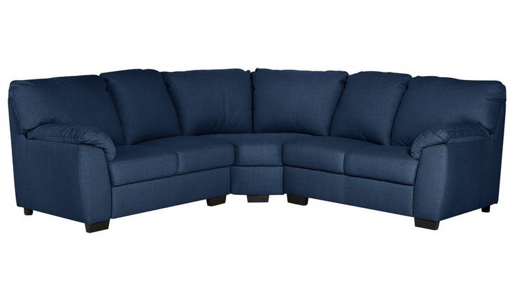 Buy Argos Home Milano Fabric Corner Sofa Navy Sofas Argos