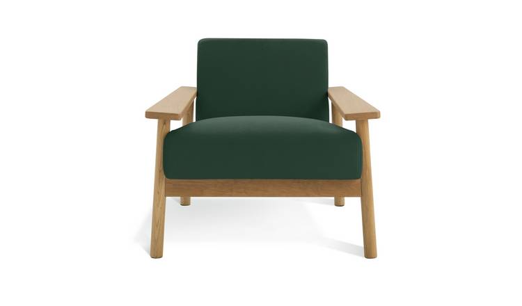 Argos green online chair