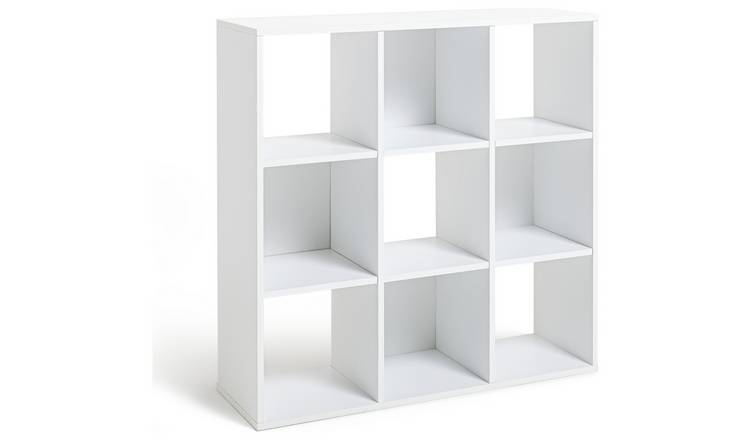 White shelving outlet unit argos