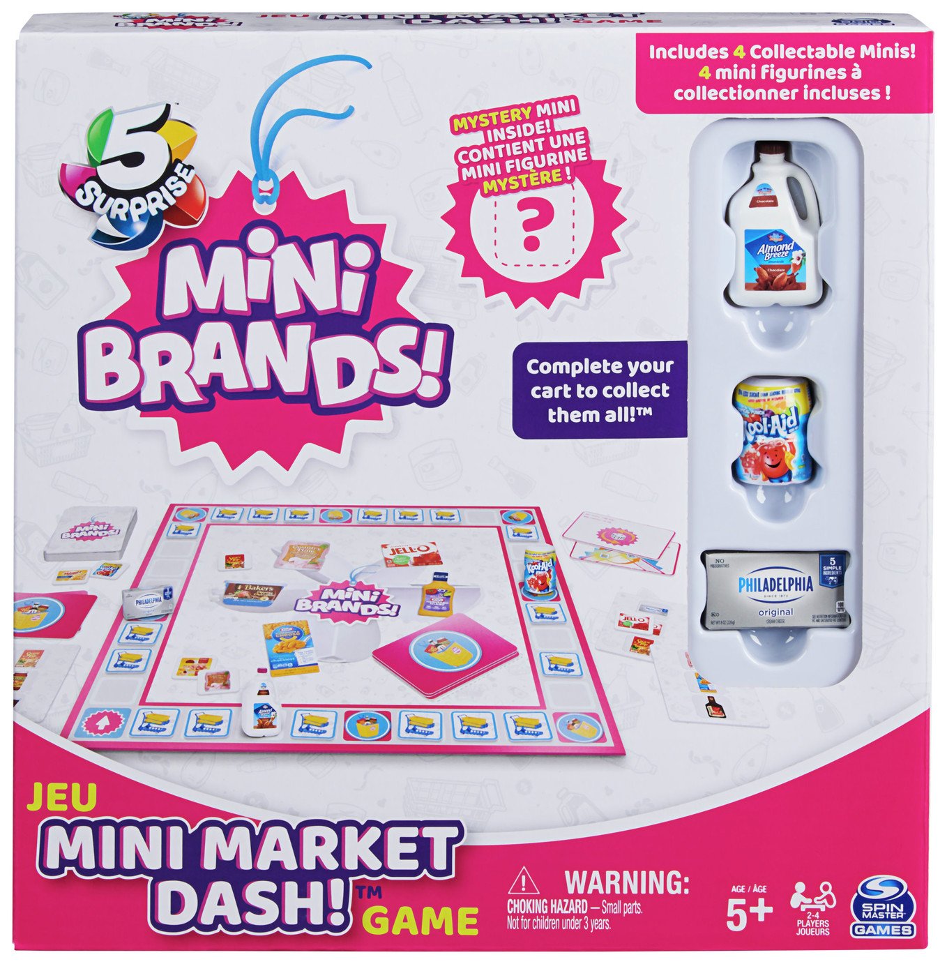 Mini Brands Mini Market Dash Shopping Board Game