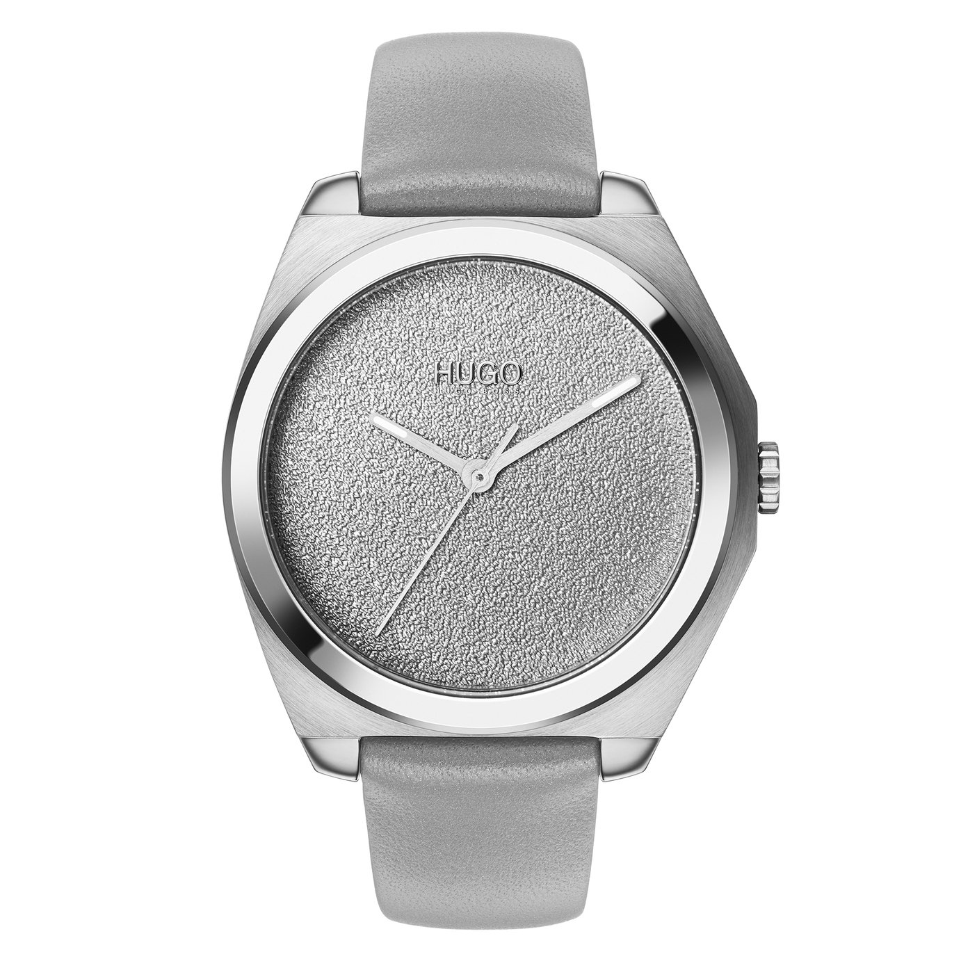 Hugo Ladies Grey Leather Strap Watch Review