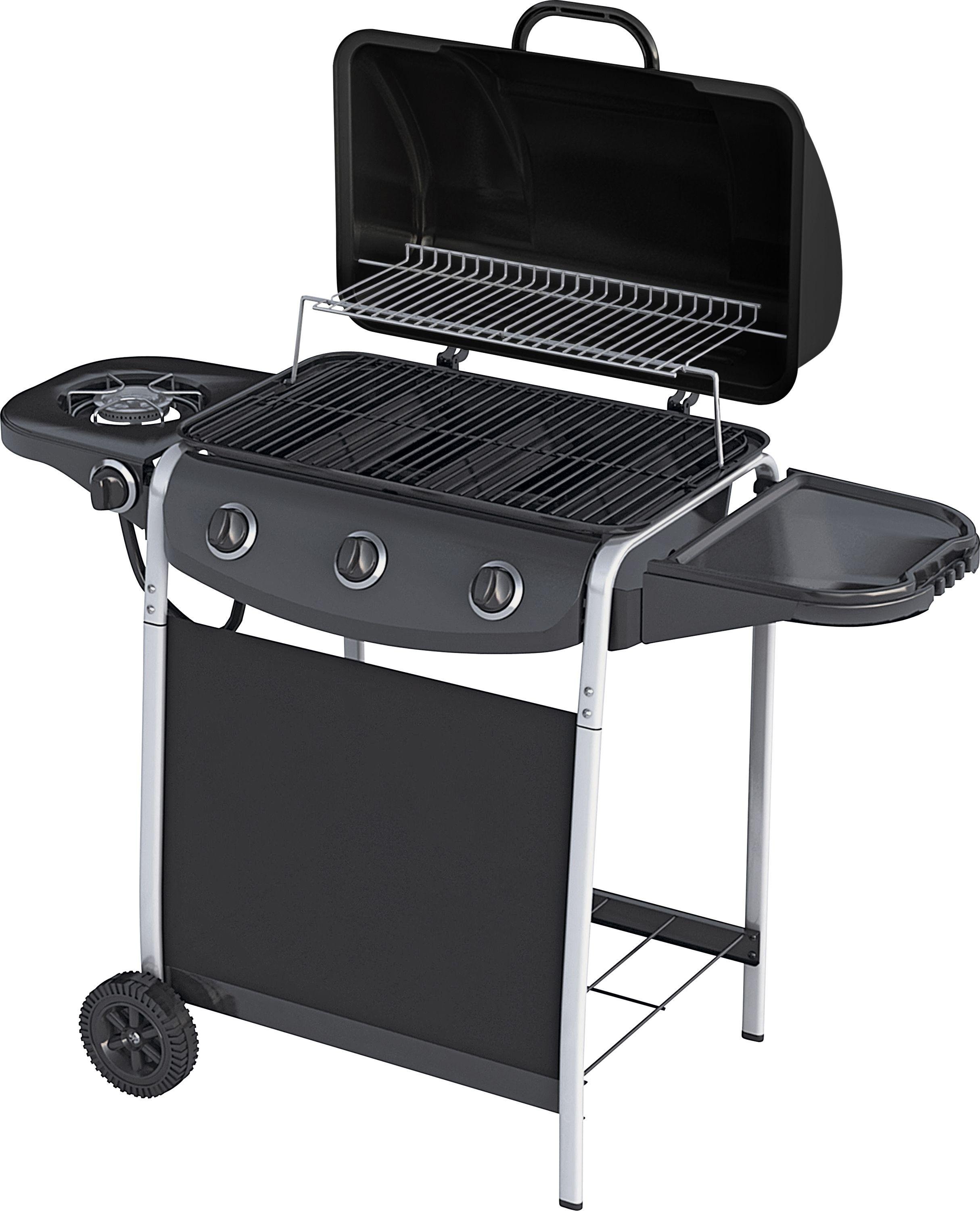 3 Burner Propane - Gas BBQ with Side Burner Review