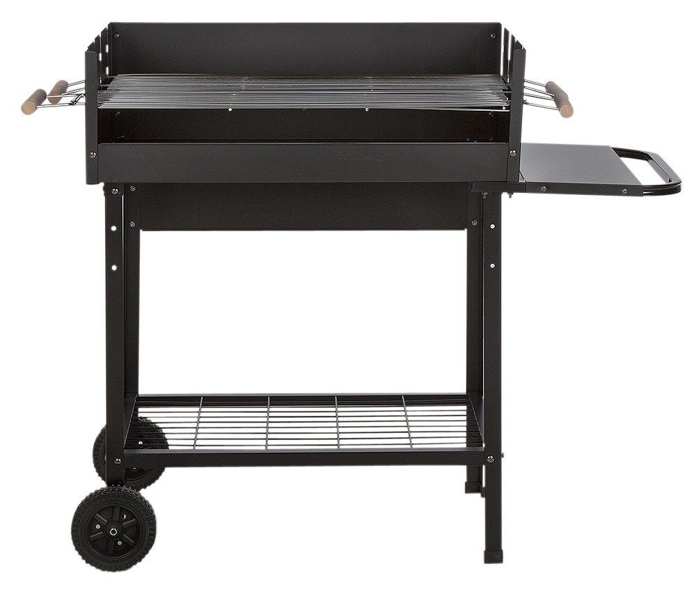 Deluxe Charcoal Rectangle Steel Party BBQ at Argos Reviews