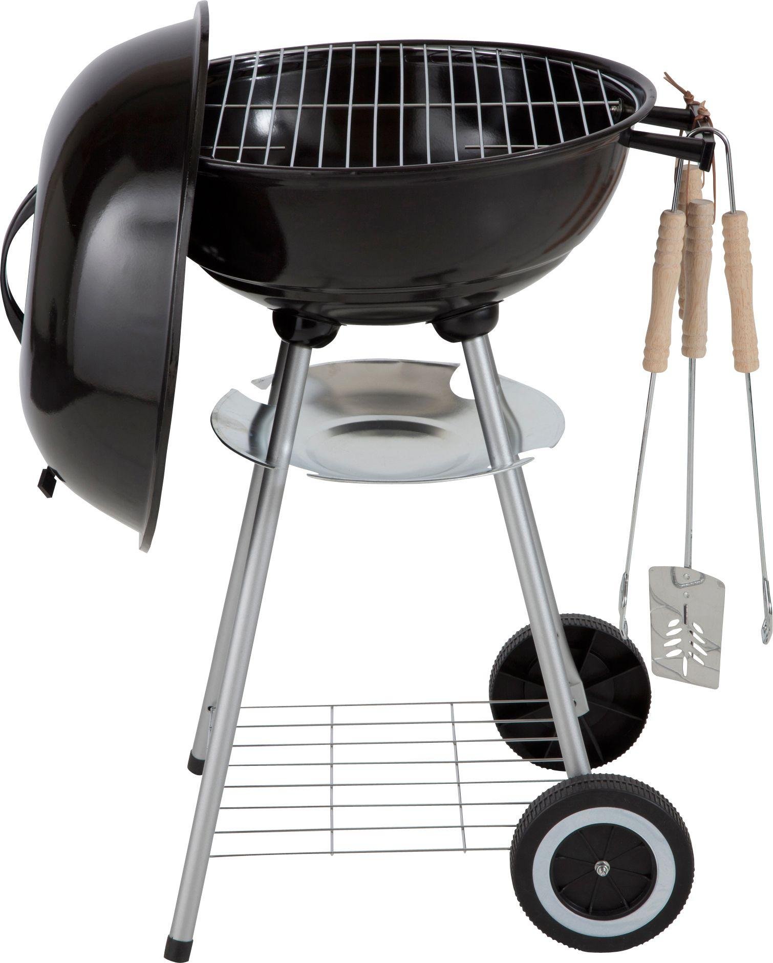 Buy Kettle BBQ Starter Pack with Utensils and Cover | Barbecues | Argos