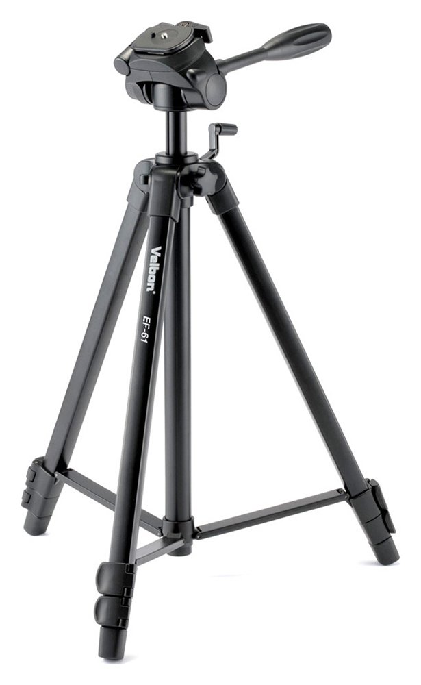 Velbon EF-61 Camera Tripod - Black