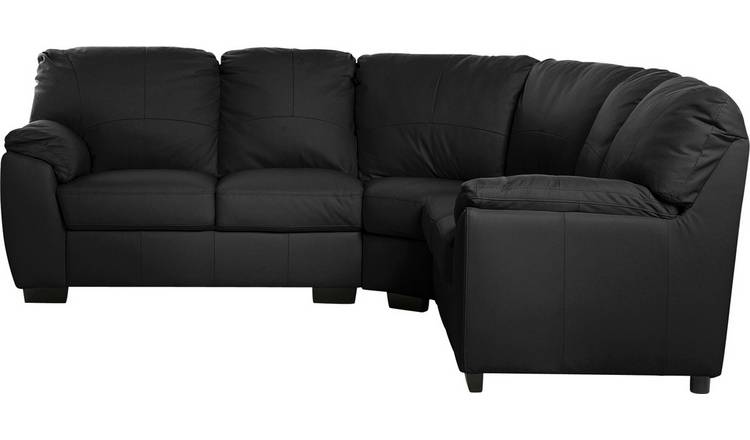 argos black corner sofa bed