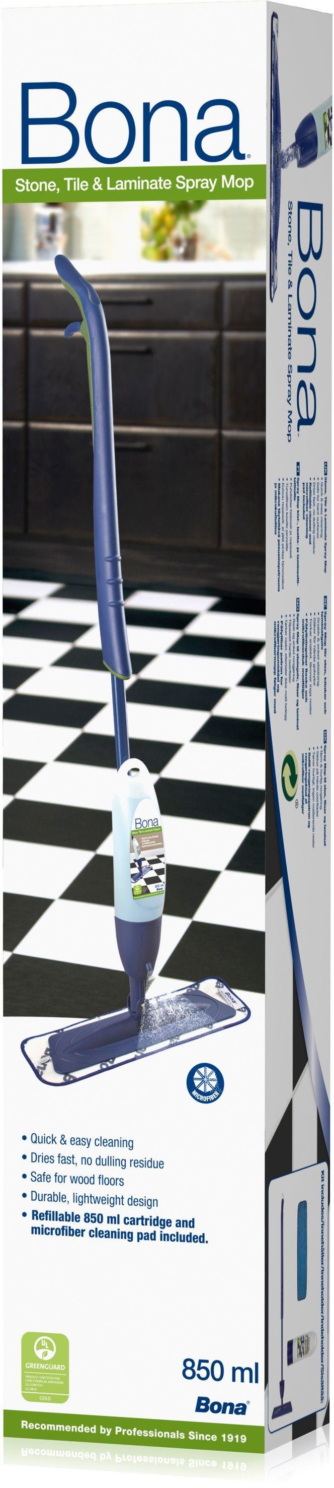 Bona Spray Mop Kit for Stone, Tile and Laminate Floors. Review