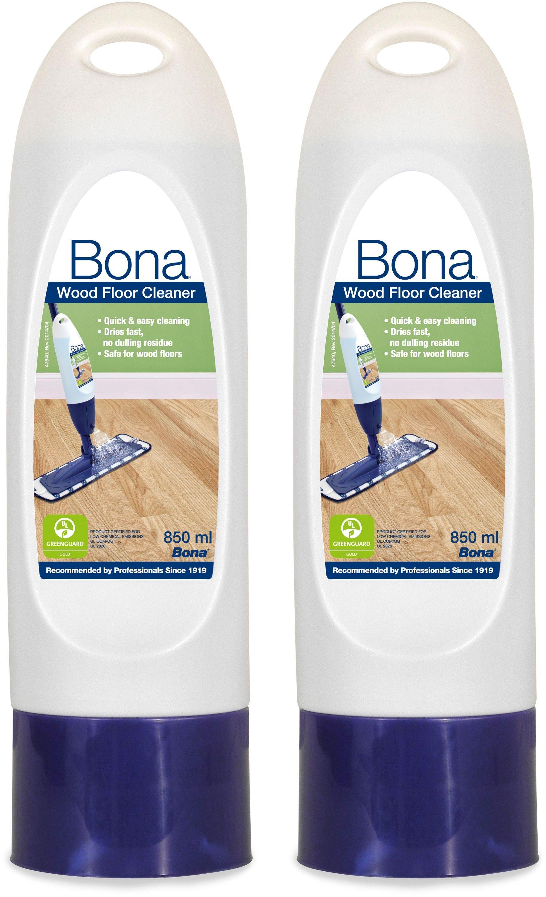 Bona 850Ml Wood Floor Cleaner Cartridges - Pack of 2