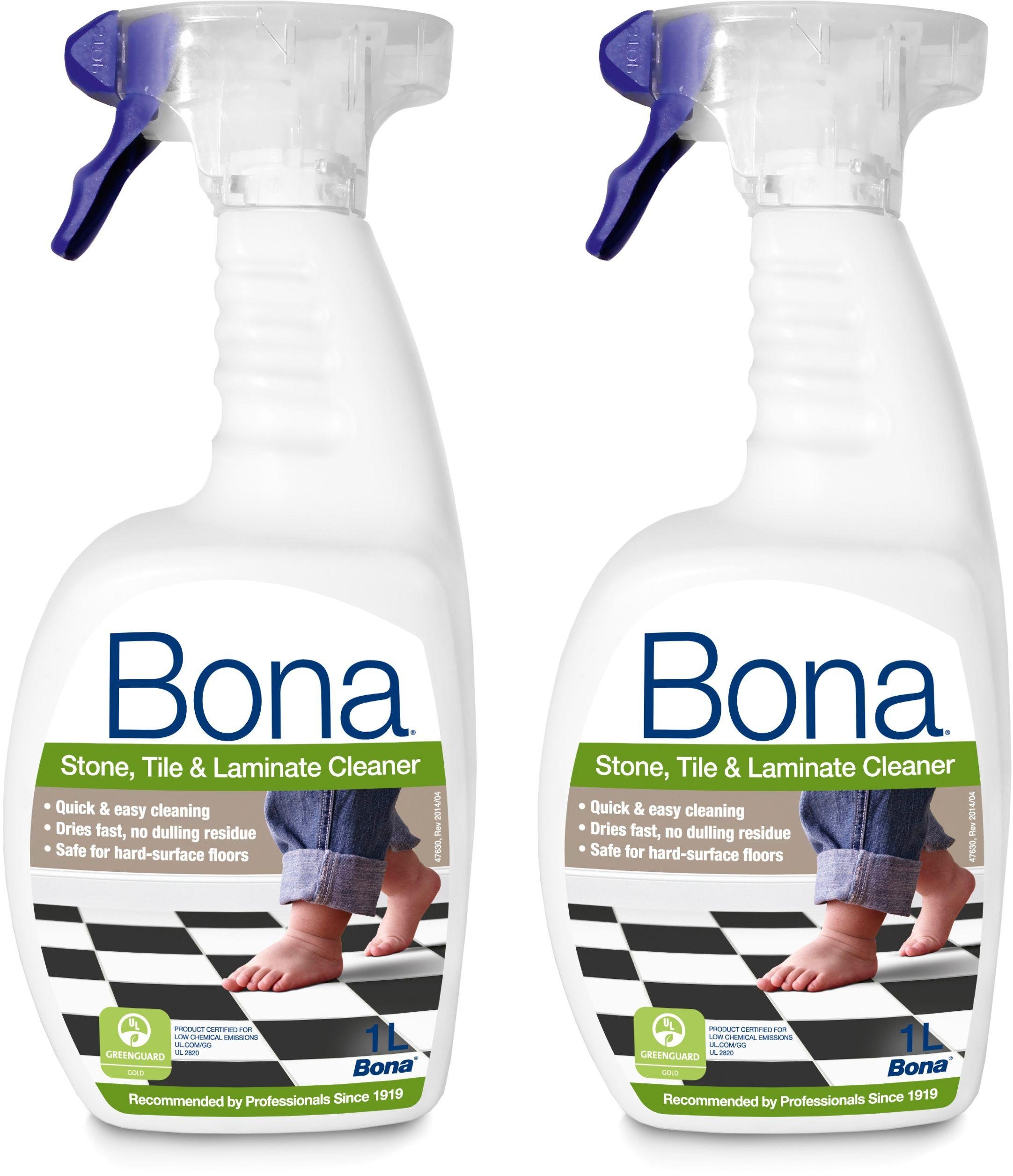 Bona Stone, Tile and Laminate Floor 2x1L Floor Cleaner Spray