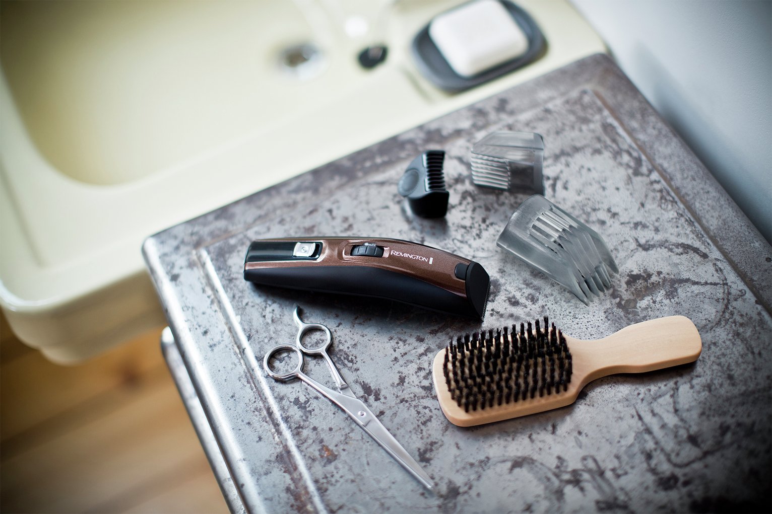 remington beard kit with xl adjustable comb mb4045