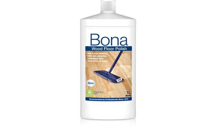 Buy Bona 1l Wood Floor Polish Gloss Cleaning Products Argos