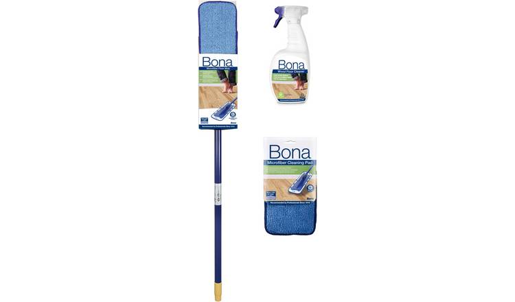 Buy Bona Wood Floor Cleaning Kit Mops Argos