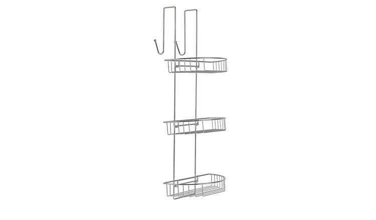 Buy Argos Home 3 Tier Wall Mounted Chrome Shower Caddy